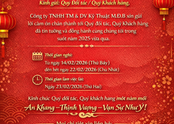 THÔNG BÁO NGHỈ TẾT NGUYÊN ĐÁNG 2026